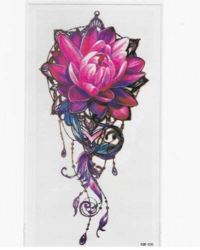 Blume Einmal Tattoos Blumen Gro E Rose Tempor Re Tattoo Body Sticker