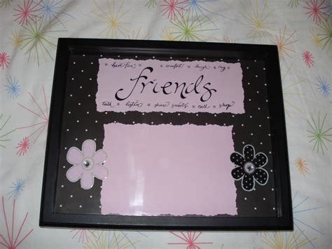 Friends Shadow Box I Designed Shadow Box Crafty Design