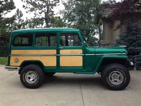 1955 Jeep Willys Station Wagon 4wd Restored And Customized For Sale In