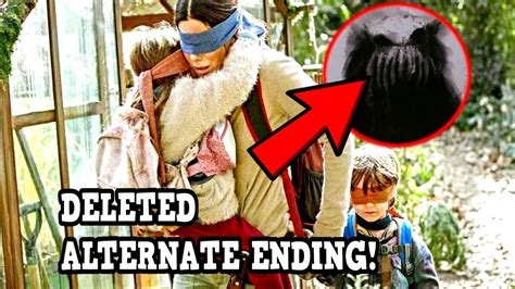 Bird Box Alternate Ending Revealed Deleted Scenes Explained Youtube