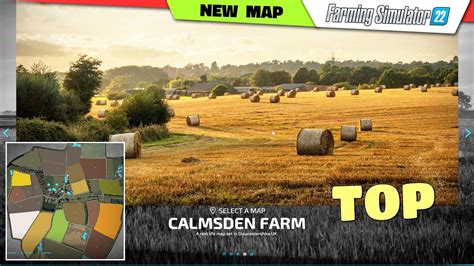 FS22 TOP NEW MAP Calmsden Farm By Oxygendavid Farming