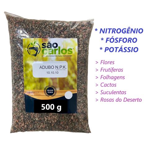 Adubo Npk G Fertilizante Para Plantas Shopee Brasil