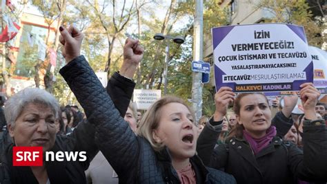 Sex mit Minderjährigen Türkei zieht umstrittenen Gesetzesentwurf zurück News SRF