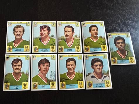 Panini Wc Mexico Original Loose Cards Mexico Catawiki