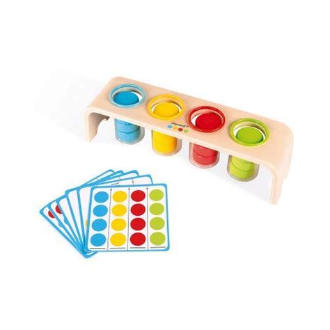 Apprendre Les Couleurs Jeu Ducatif En Bois Pour Enfant Ans Janod