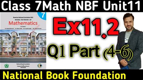 Class 7 Math NBF Exercise 11 2 Q1 Part 4 6 Mensuration Class 7 Math