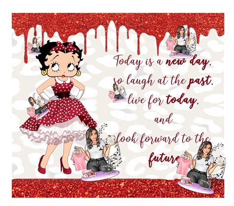 Betty Boop Happy Birthday Clipart