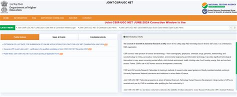 CSIR NET 2024 Application Correction Window Open From May 29 How To