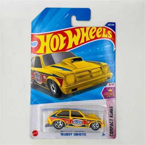 Hot Wheels Chevy Chevette Amarelo D Compact Kings MercadoLivre