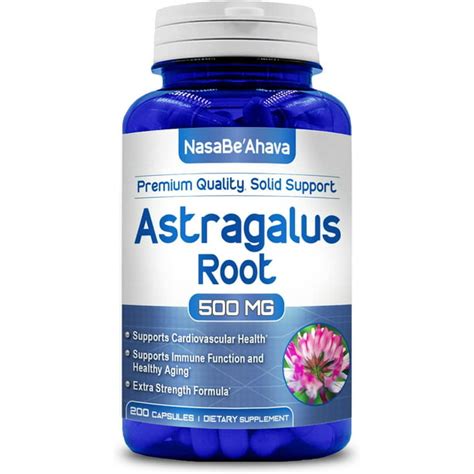 Astragalus 500 Mg 200 Capsules