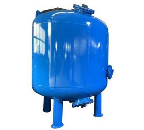 Vertical Mild Steel Air Receiver Tank 100 Psi Storage Capacity 5000