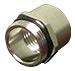 M32 To 1 NPT Thread Adapter Nickel Plated Brass