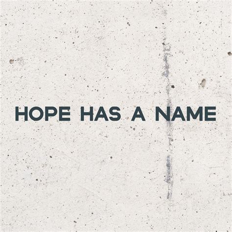 Hope Has A Name” By Jordan Locke You Gods Music™