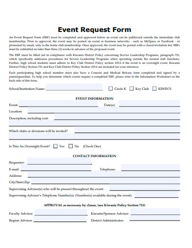 Church Event Request Form Template Prntbl Concejomunicipaldechinu Gov Co