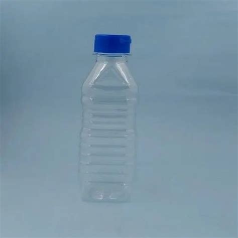 For Oil Storage Screw Cap Ml Transparent Pet Bottle Ml At Rs