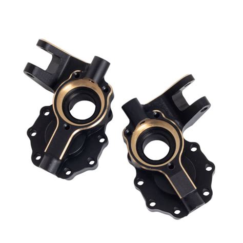 Heavy Black Coating Brass Counterweight Portal Drive Housing For 110 Rc Crawler Car Traxxas Trx4