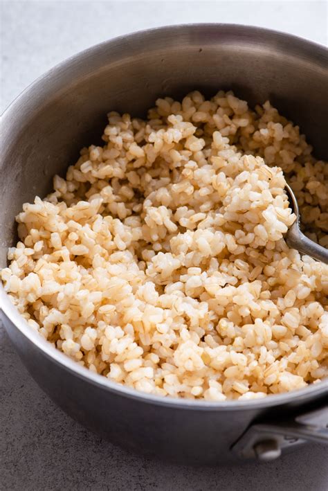 how to cook short grain brown rice