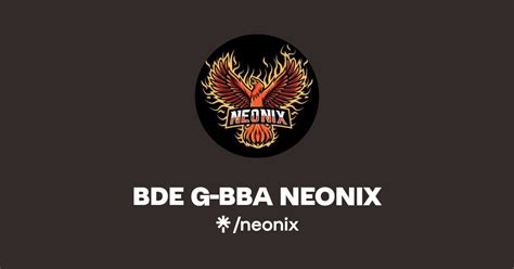 BDE G-BBA NEONIX | Instagram, Facebook, TikTok | Linktree