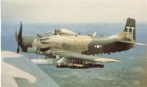 A 1 Skyraider Imágenes De Douglas A 1 Skyraider Vietnam Douglas