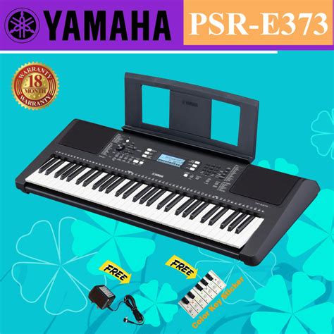 Yamaha PSR E373 61 Keys Keyboard With Keyboard Stand Fc5 Pedal