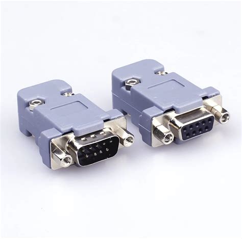 10PCS Lot RS232 Db9 Serial Port Connector Socket Plug 9 Pin RS232