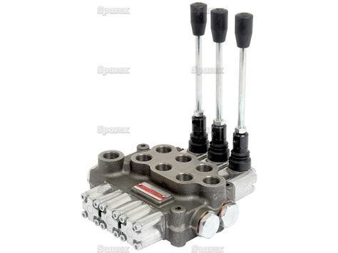 S24463 Hydraulic Monoblock Valve 12bsp Ports 3 Banks Double Acting