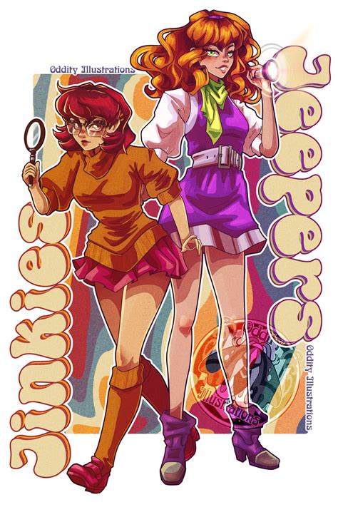 Artstation Daphne And Velma Fan Art Redrawn