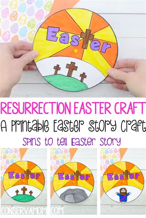 Resurrection Easter Craft A Printable Easter Story Craft Artofit