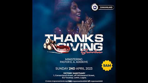 RCCG CANAANLAND LEKKI FAITH CLINIC SERVICE 30TH MARCH 2023 YouTube