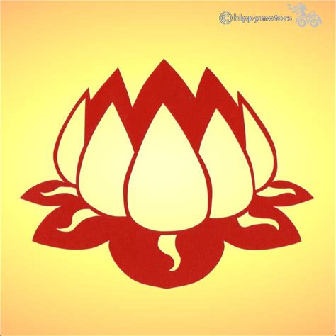 Lotus Flower Decal Sticker For Cars Made Using Top Quality Colourfast Vinyl