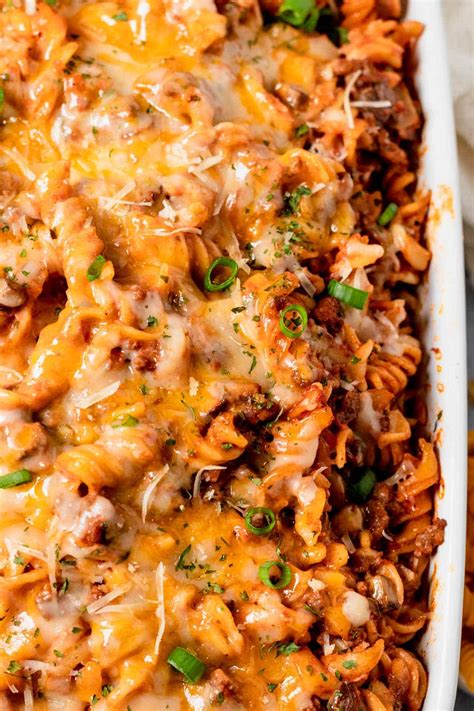 Perfect Hamburger Casserole