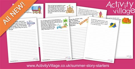 New Summer Story Starters To Prompt Creative Writing