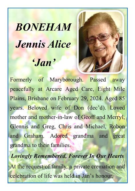 A Guide To Finding Heartfelt Tributes And Funeral Notices In The Newest Knoxville Tn Obits Today Section 1