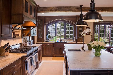 Traditional Tudor Style Kitchen — Wood & Co.