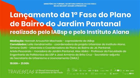 LanÇamento Da 1ª Fase Do Plano De Bairro Do Jardim Pantanal Youtube