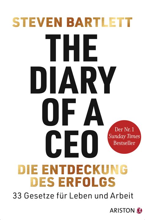 The Diary Of A Ceo Die Entdeckung Des Erfolgs Paperback Neue