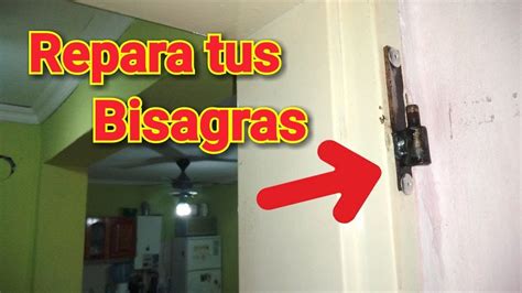 Como Arreglar BISAGRAS En Puerta Placa Herreriasinsecretos YouTube