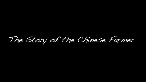 The Story Of A Chinese Farmer Alan Watts YouTube