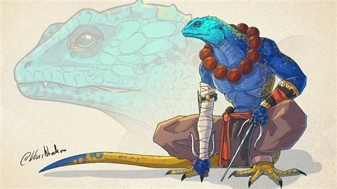 Laser Lizard LLUIS On Twitter Meet Ssay The Patient LIZARDFOLK