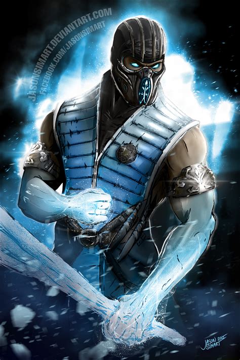 Sub Zero Mkx On Subzero And Kitana Deviantart