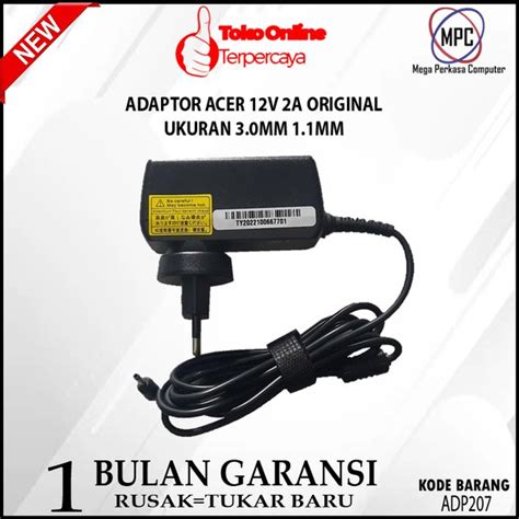 Jual Adaptor Charger Casan Laptop Acer One L L V A