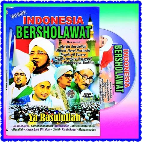 Jual Kaset Mp Original Lagu Sholawat Nabi Lagu Indonesia Bersholawat