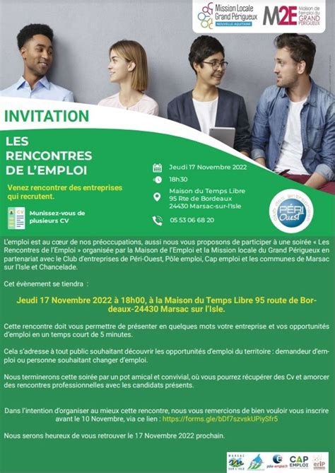 Les Rencontres De L Emploi Mairie De Chancelade