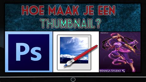 Tutorial 1 Hoe Maak Je Een Thumbnail Dutch Photoshop Cc Youtube