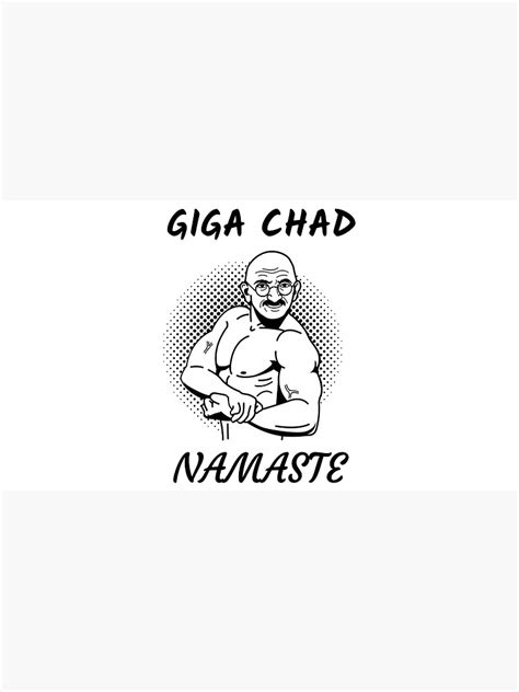 "Giga Chad Face, Namaste (Giga Chad Meme)" Bucket Hat for Sale by ...