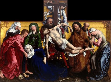 Michiel Coxie C 1497 1592 After Rogier Van Der Weyden The Descent