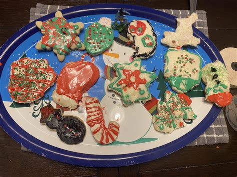 My kids’ Christmas cookies. : r/christmas