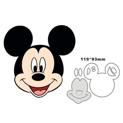 Mickey Mouse Head Printable Cutouts