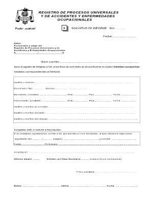 Registro De Procesos Universales Fill And Sign Printable Template Online