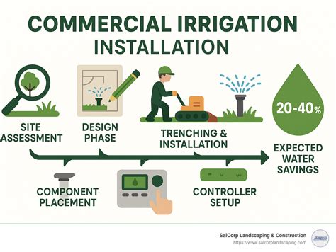 commercial irrigation installation  powerful benefits